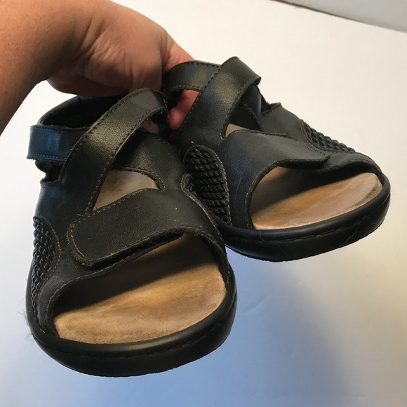 Biotime Women’s sandals Black Therapeutic Orthopedic Comfy Size 5 - Picture 2 of 10